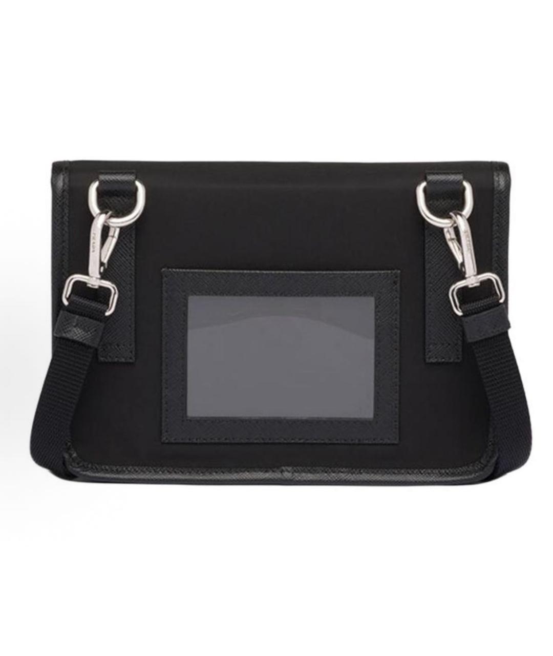 PRADA Черная барсетка, фото 3