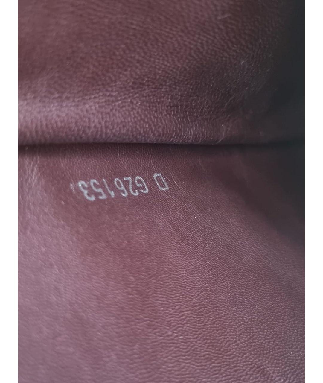 CHANEL Серые кожаные сапоги, фото 8