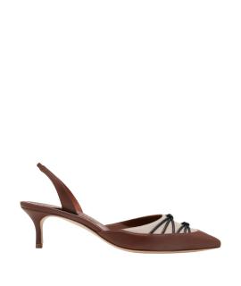 MANOLO BLAHNIK Лодочки на низком каблуке