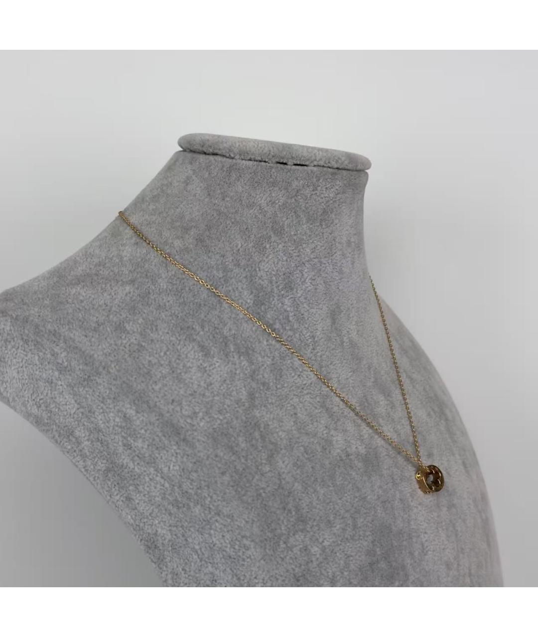 LOUIS VUITTON Золотое колье, фото 4