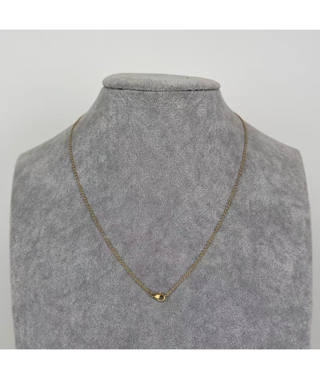 LOUIS VUITTON Золотое колье, фото 5