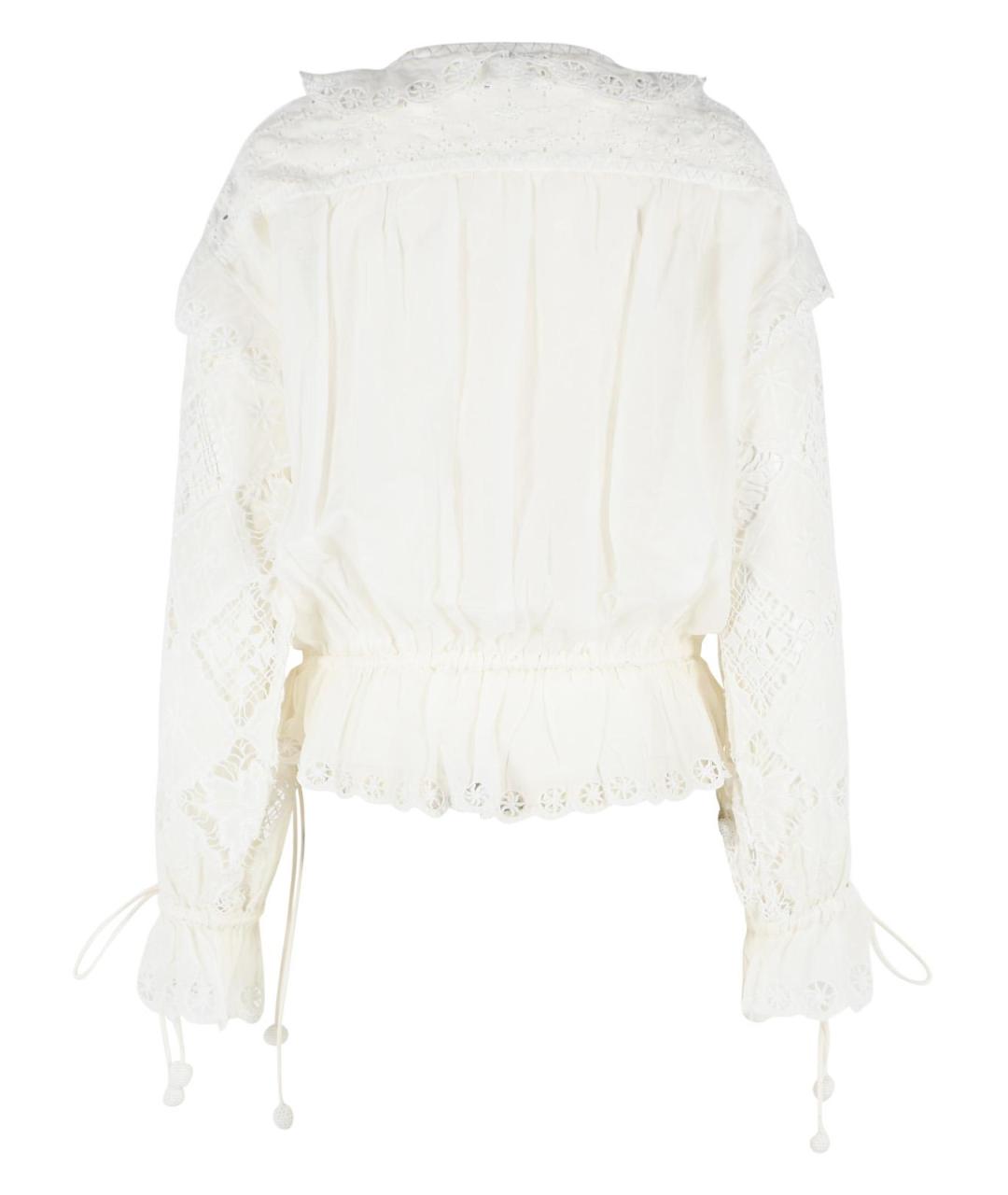 ISABEL MARANT Белая хлопковая блузы, фото 3