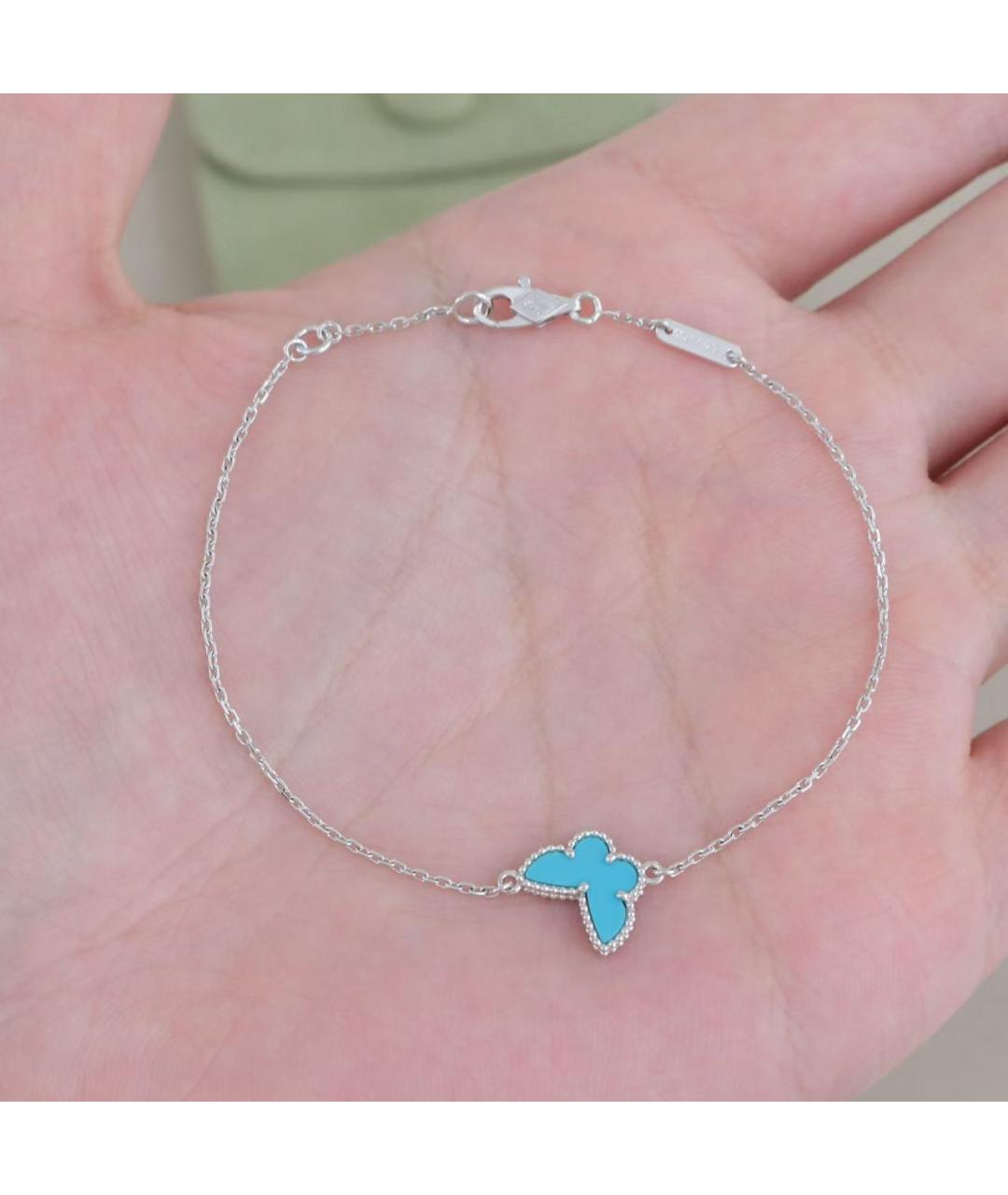 VAN CLEEF & ARPELS Серебрянный браслет из белого золота, фото 2