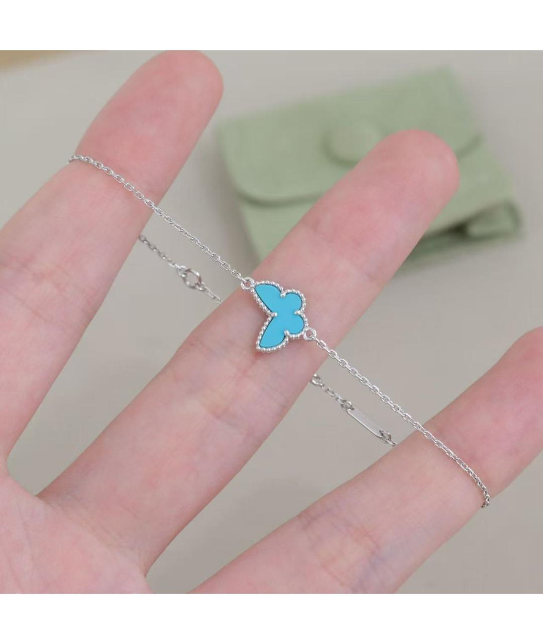 VAN CLEEF & ARPELS Серебрянный браслет из белого золота, фото 3