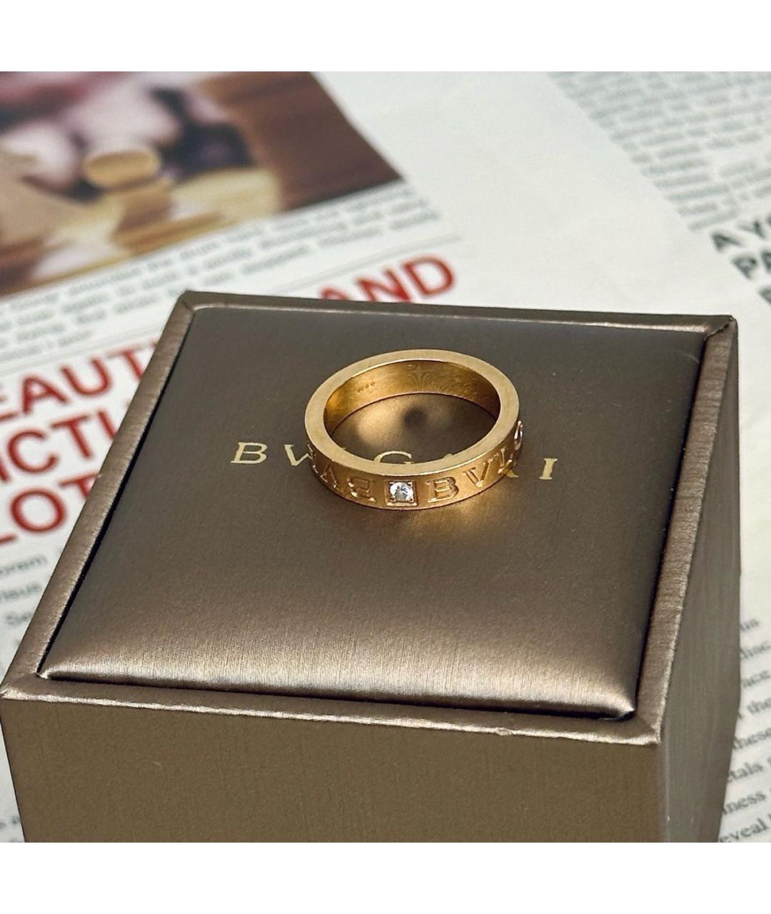 BVLGARI Розовое кольцо из розового золота, фото 5