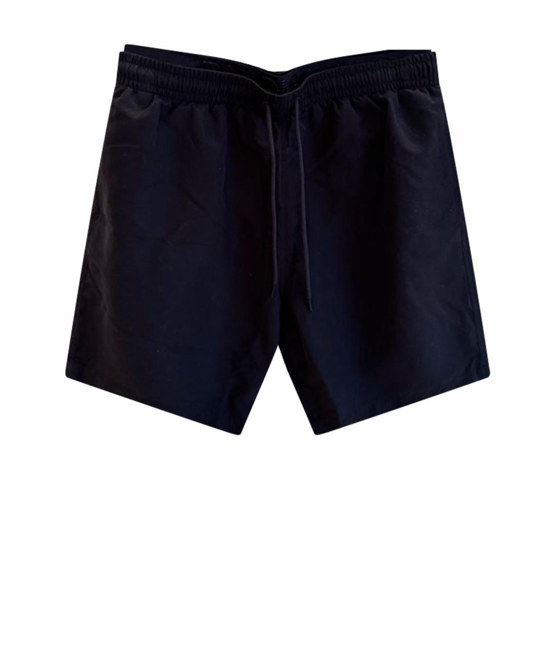 EMPORIO ARMANI Черные полиэстеровые плавки, фото 1