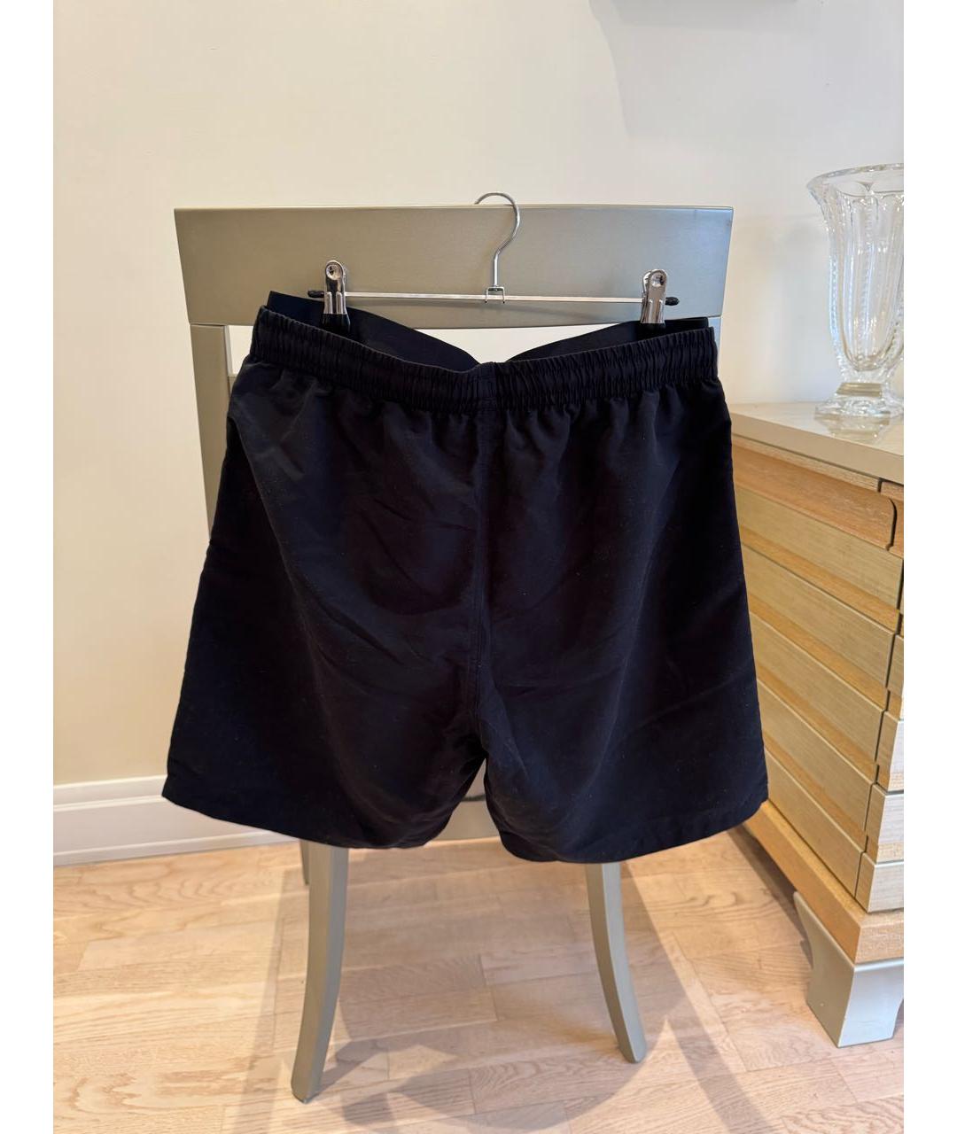 EMPORIO ARMANI Черные полиэстеровые плавки, фото 2