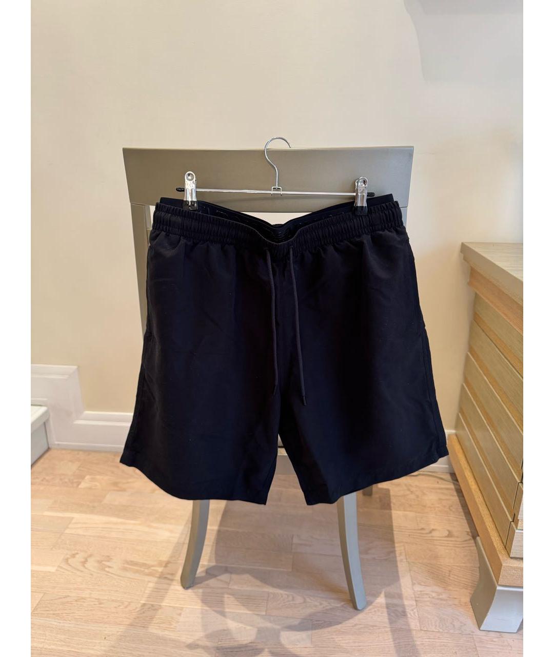 EMPORIO ARMANI Черные полиэстеровые плавки, фото 6