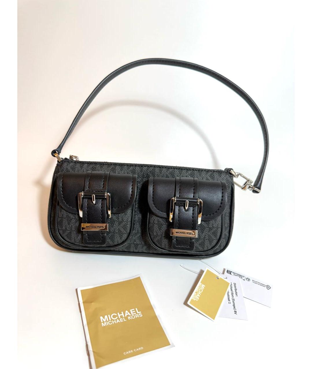 MICHAEL KORS Кожаная сумка через плечо, фото 6