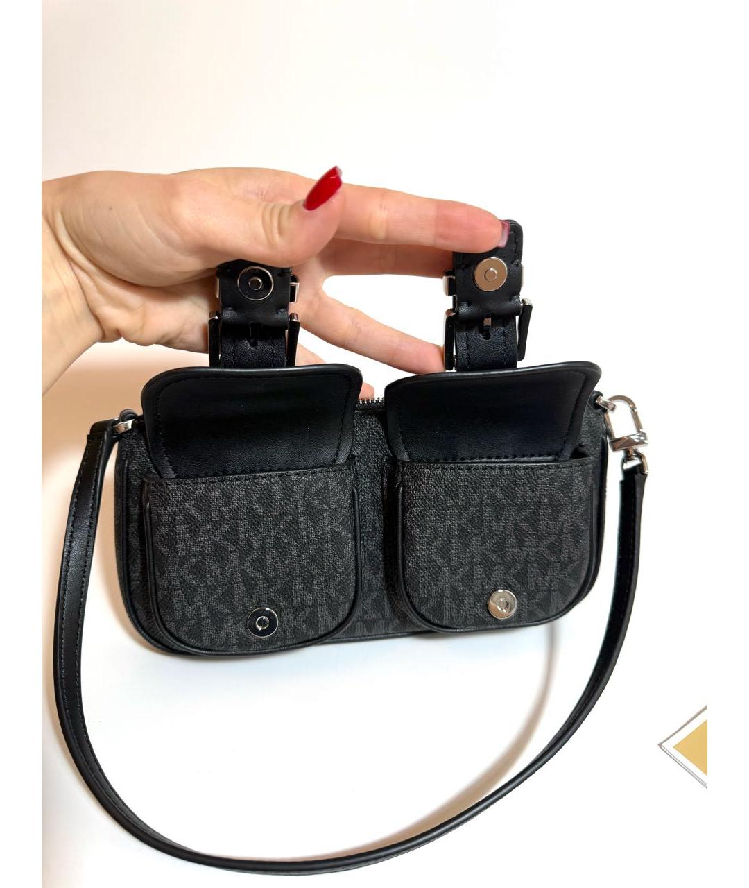 MICHAEL KORS Кожаная сумка через плечо, фото 5