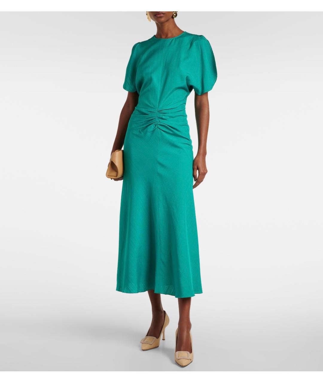 MANOLO BLAHNIK Бежевые кожаные туфли, фото 7