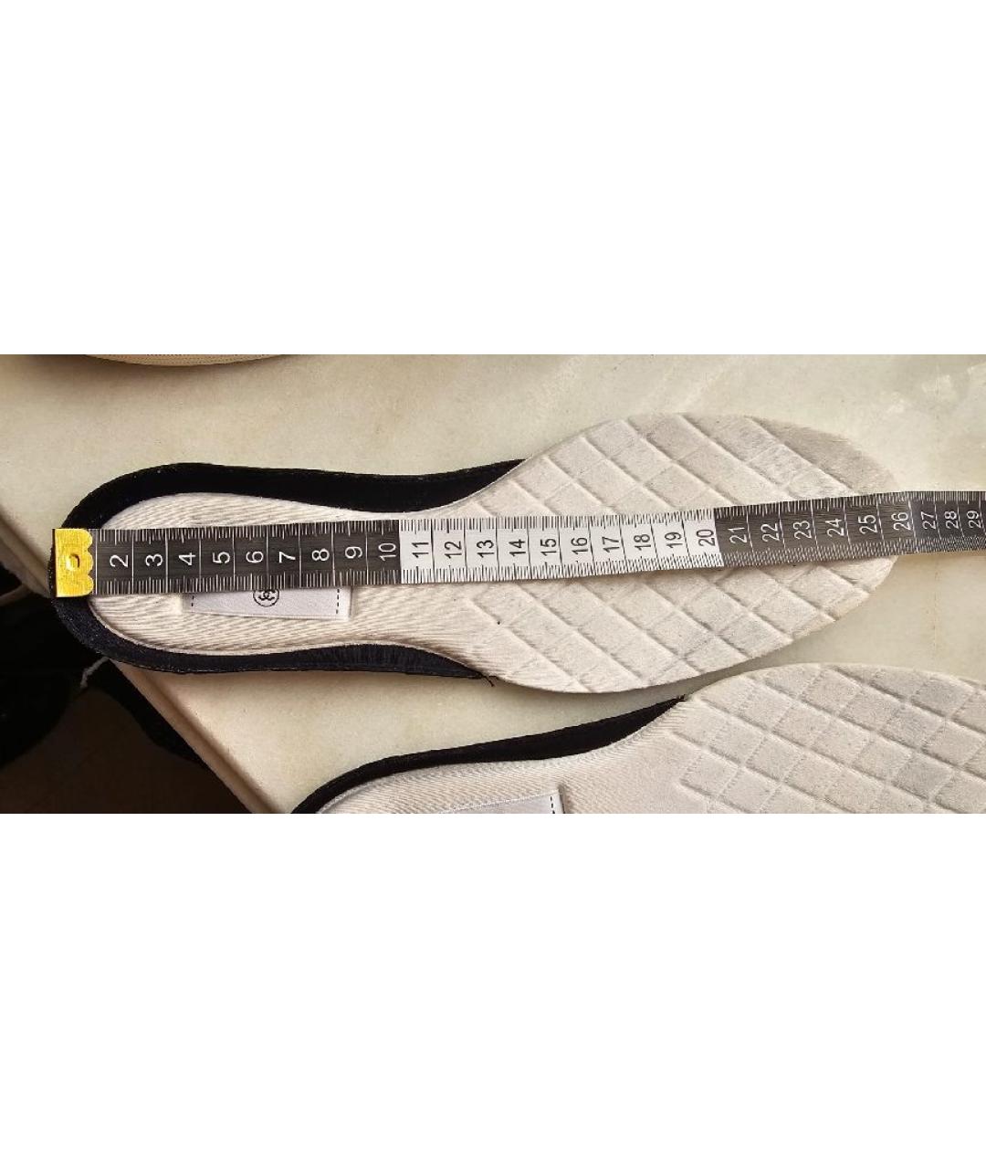 CHANEL Белые кожаные кеды, фото 6