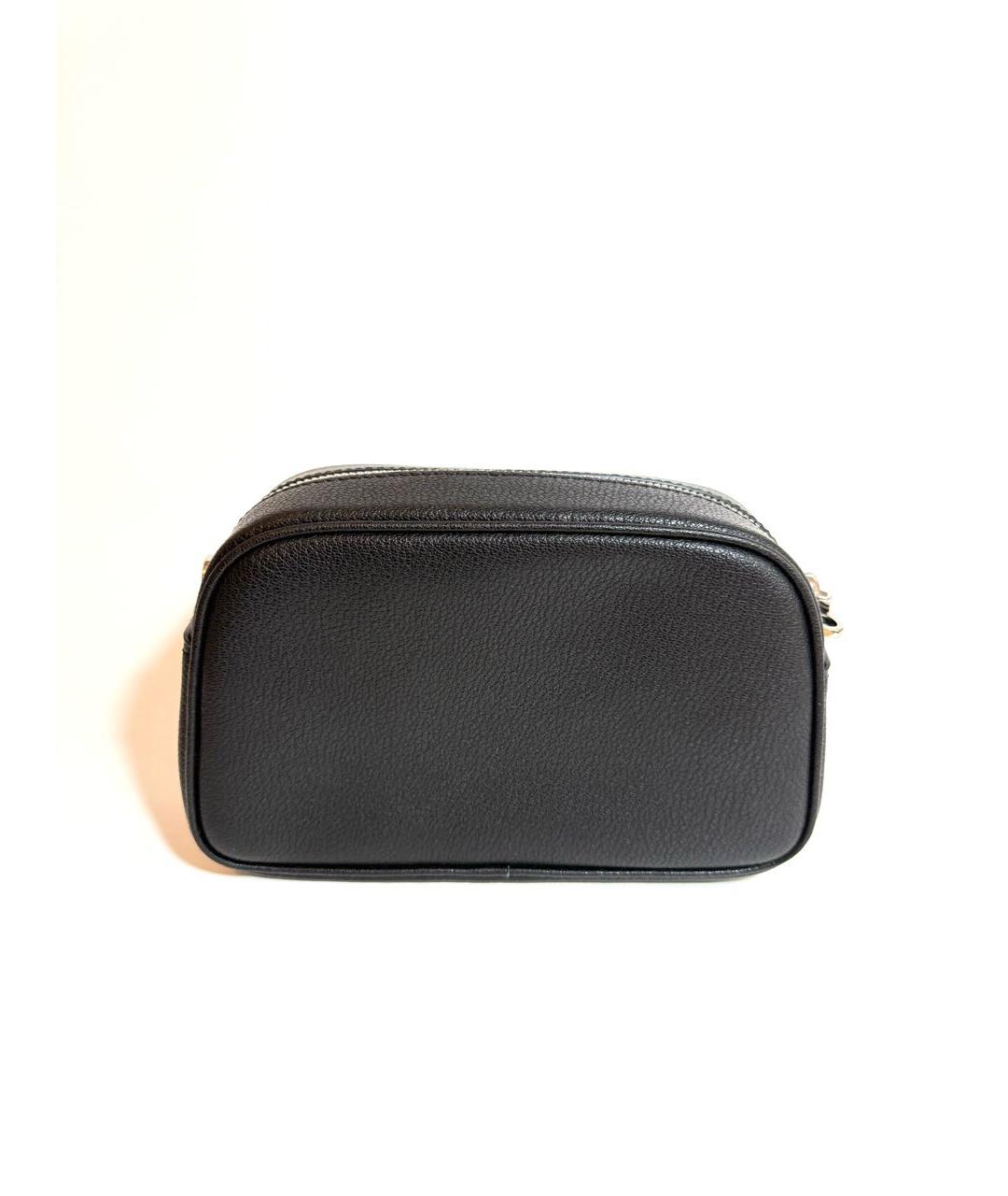 MICHAEL KORS Черная кожаная сумка через плечо, фото 3