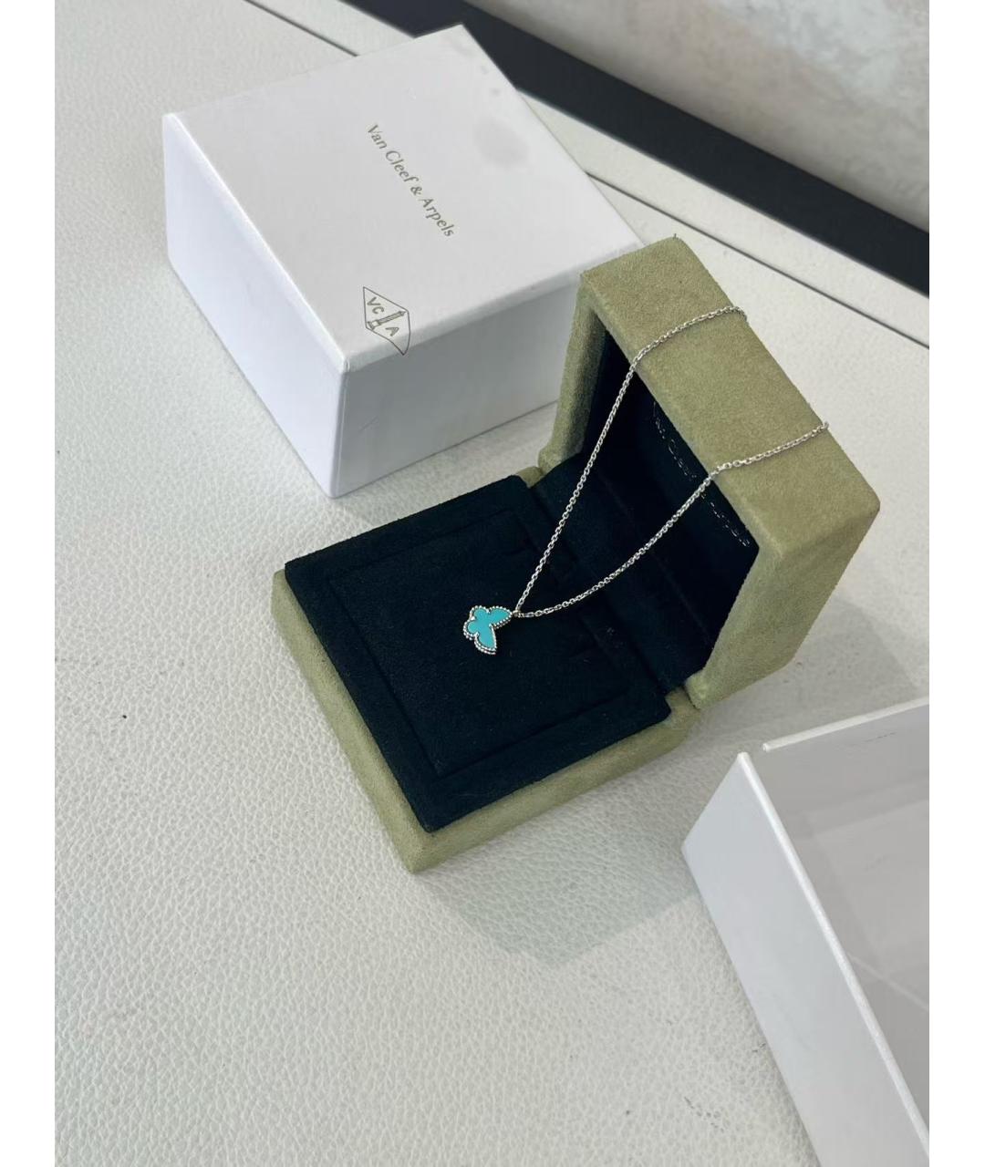 VAN CLEEF & ARPELS Серебряная подвеска из белого золота, фото 4