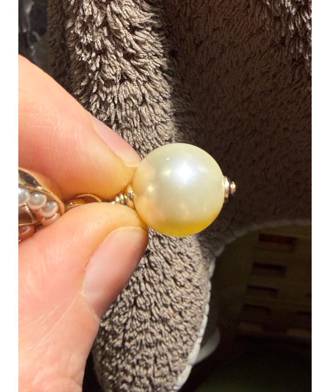 CHANEL Золотая жемчужная булавка / брошь, фото 8