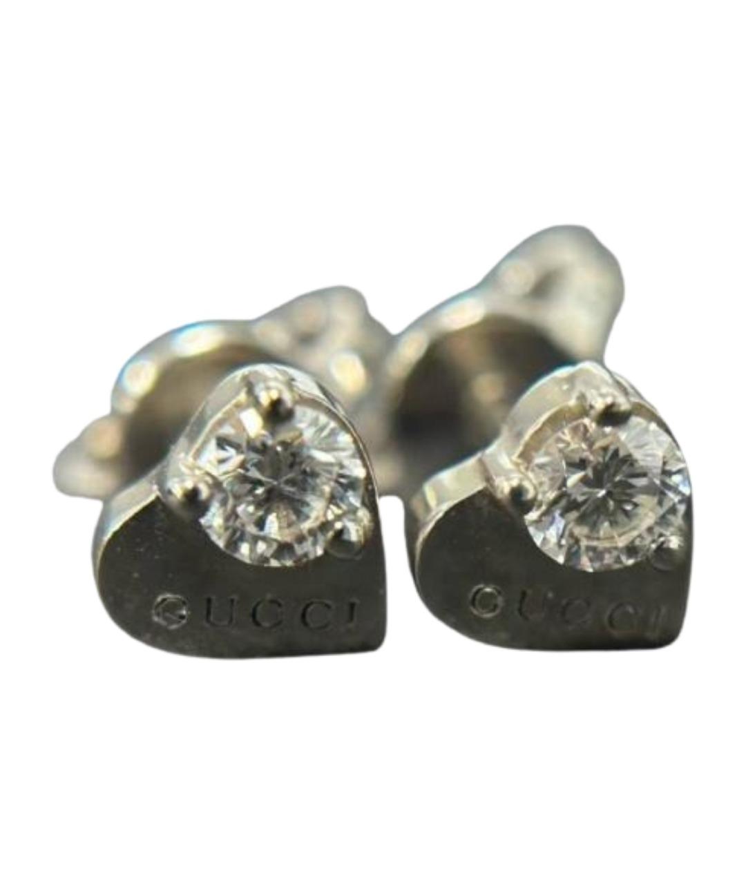 GUCCI Серебряные серьги, фото 1