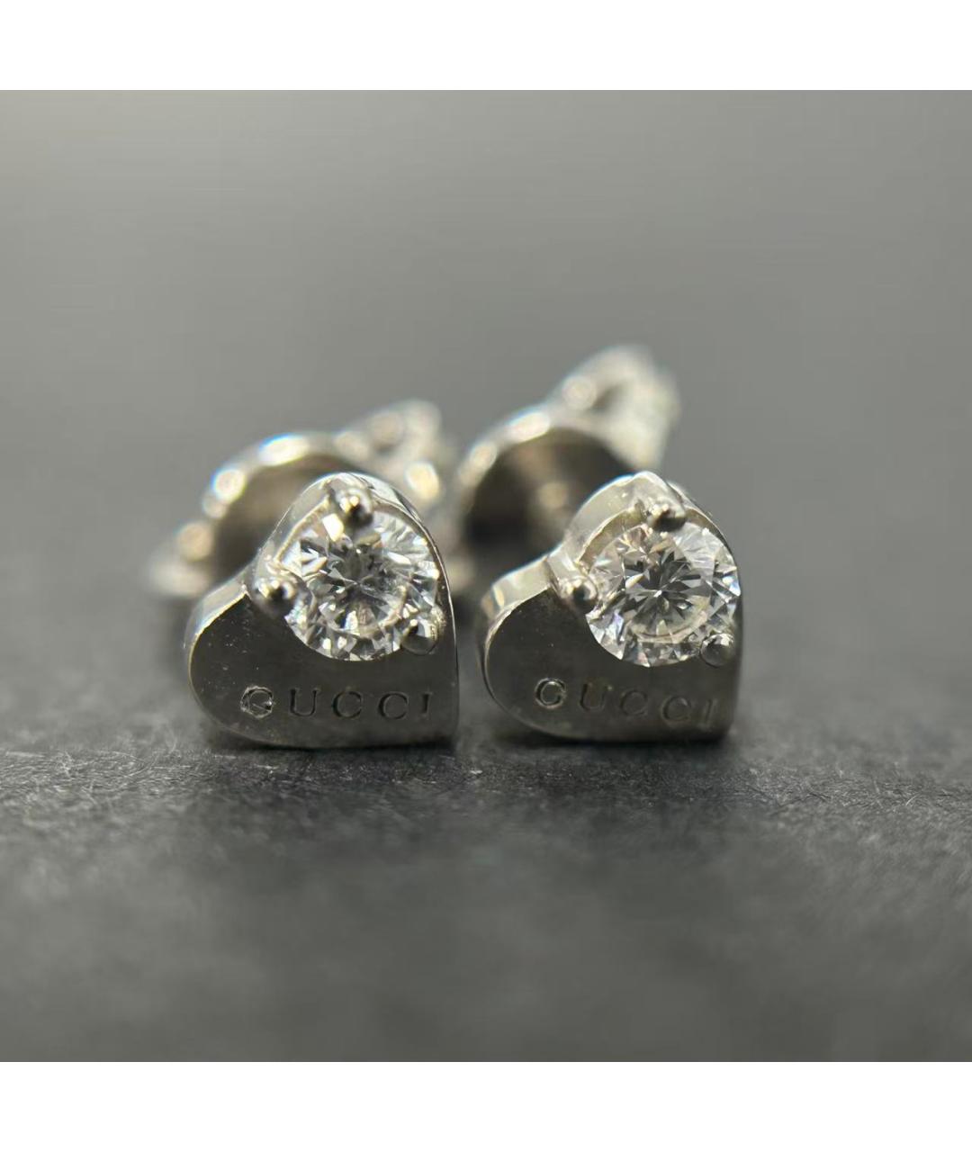 GUCCI Серебряные серьги, фото 2