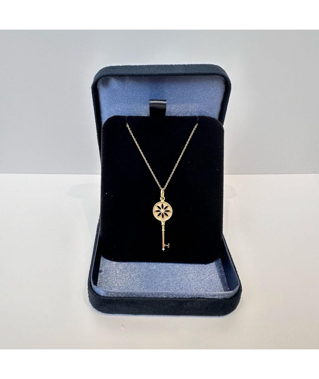 TIFFANY&CO Розовая подвеска из розового золота, фото 2