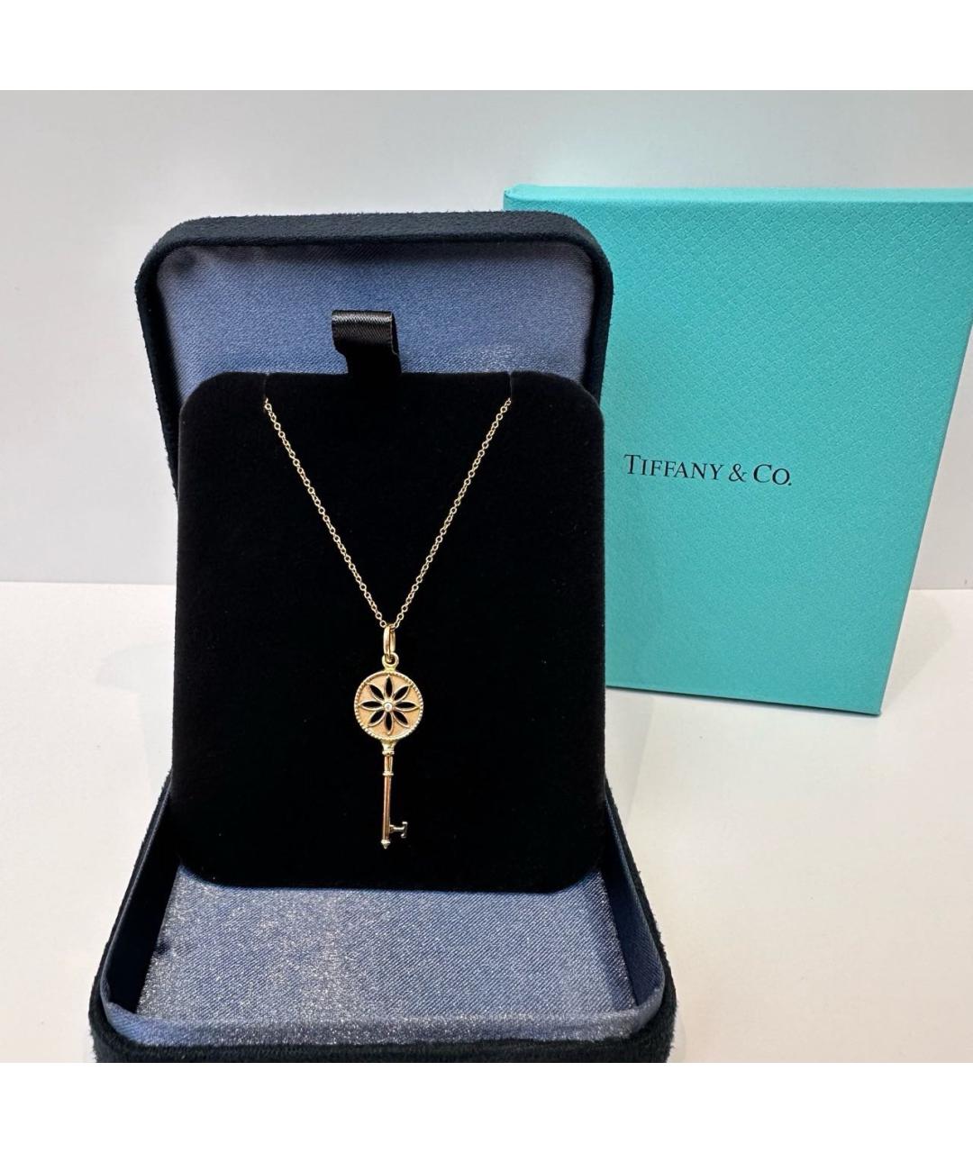 TIFFANY&CO Розовая подвеска из розового золота, фото 4