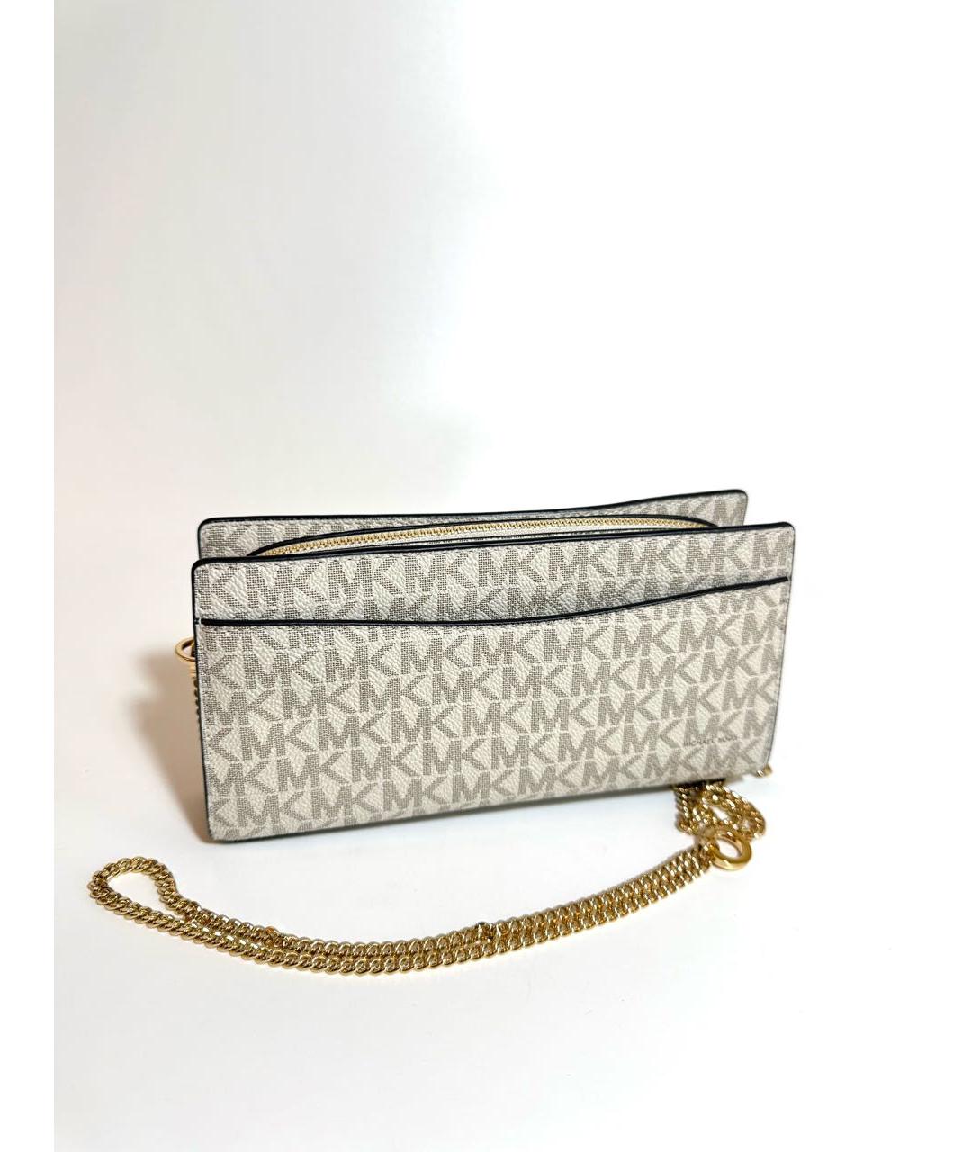 MICHAEL KORS Белая сумка через плечо, фото 3