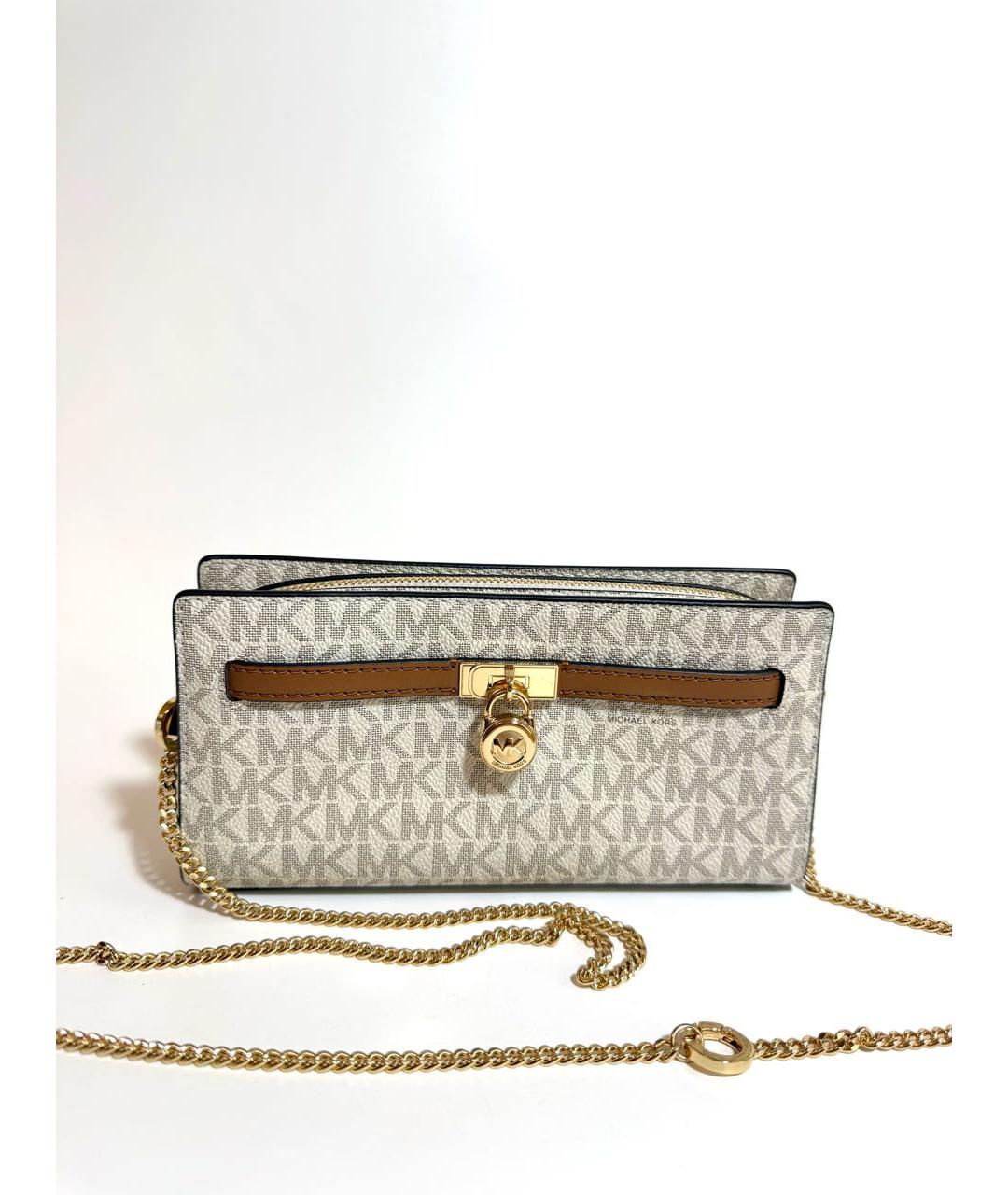 MICHAEL KORS Белая сумка через плечо, фото 7