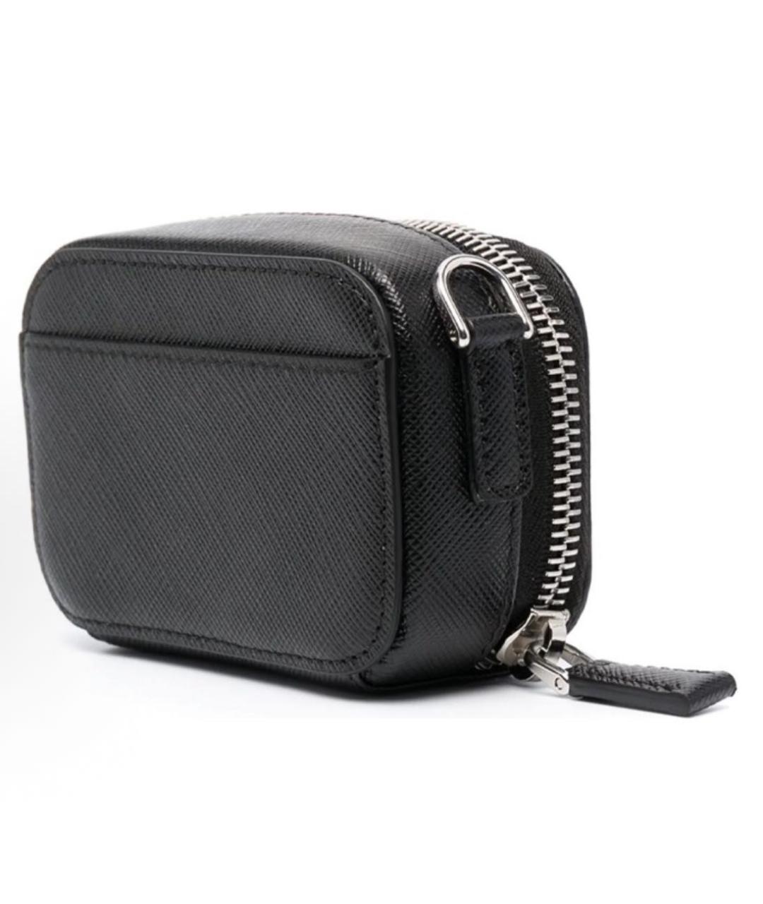 PRADA Черная кожаная сумка через плечо, фото 2