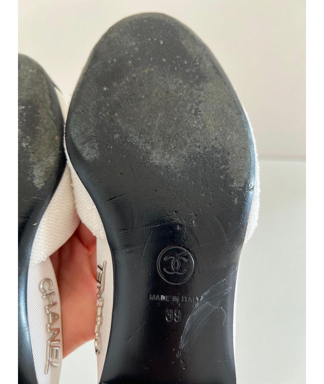 CHANEL Белые туфли, фото 7
