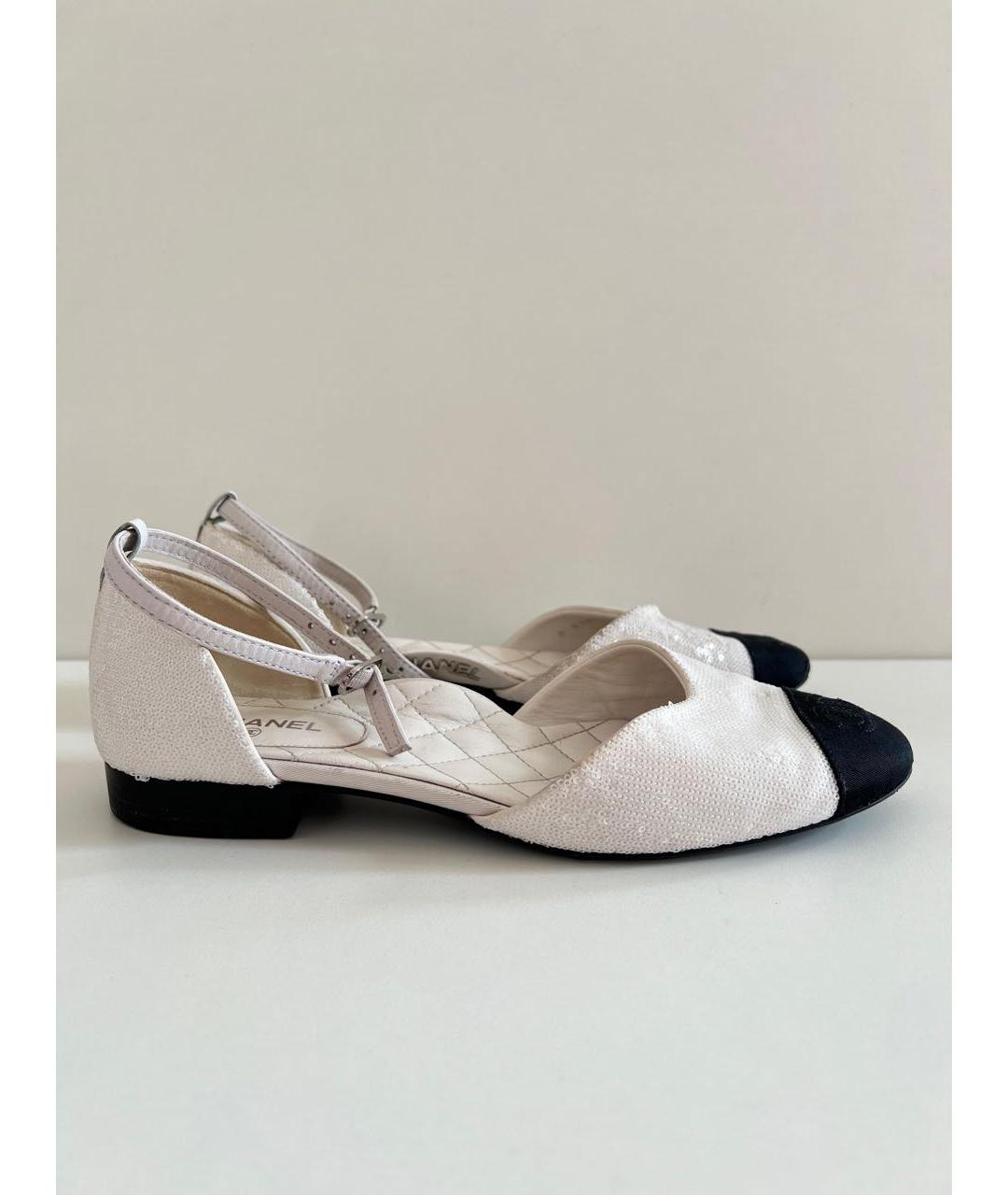 CHANEL Белые туфли, фото 9