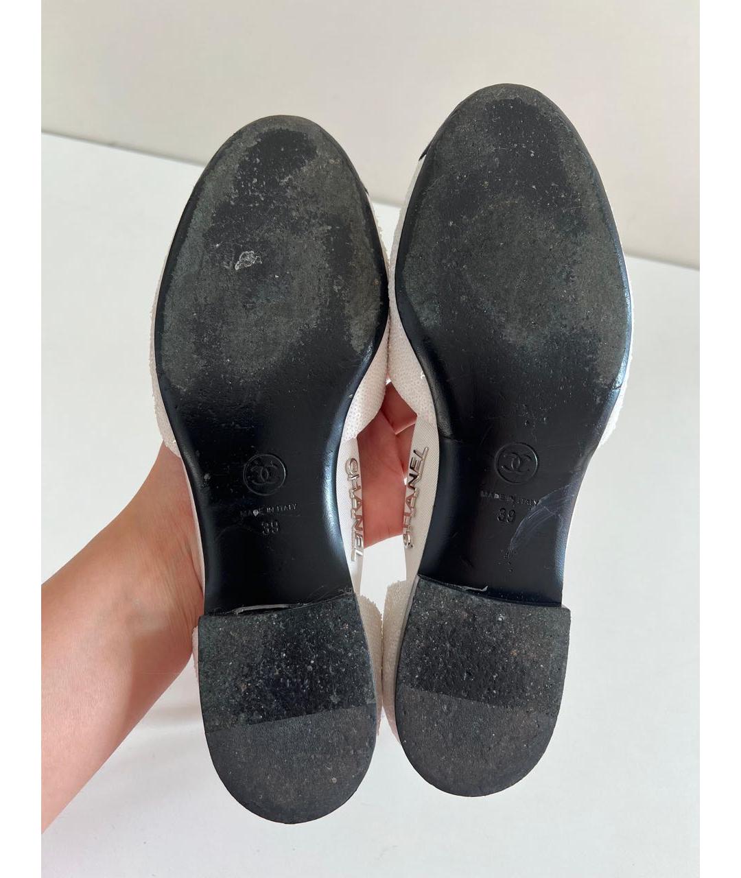 CHANEL Белые туфли, фото 8