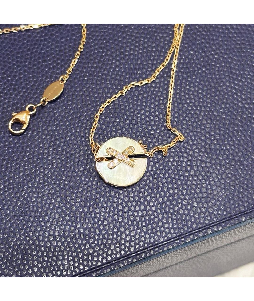 CHAUMET Белое колье из розового золота, фото 2