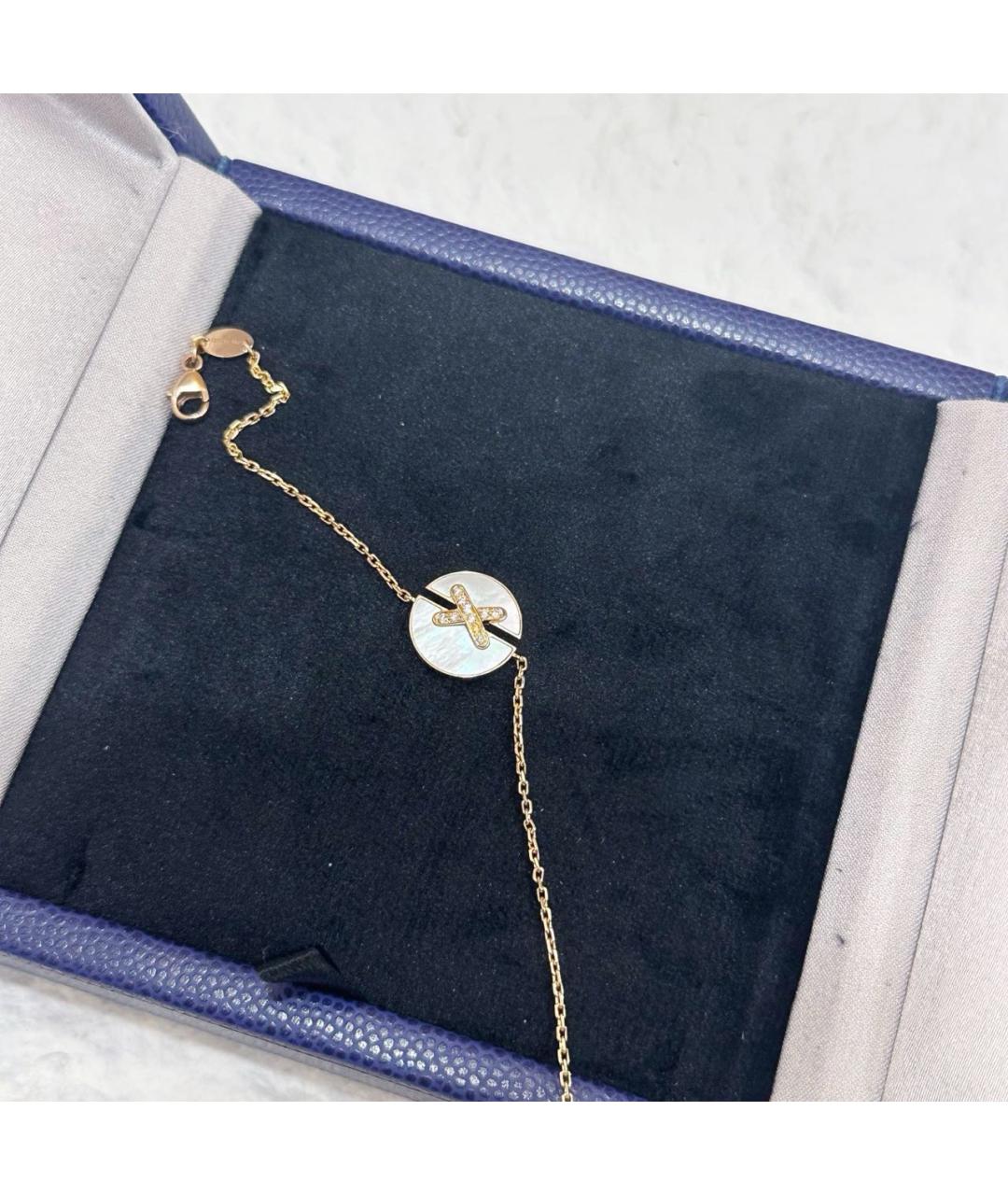 CHAUMET Белый браслет из розового золота, фото 5