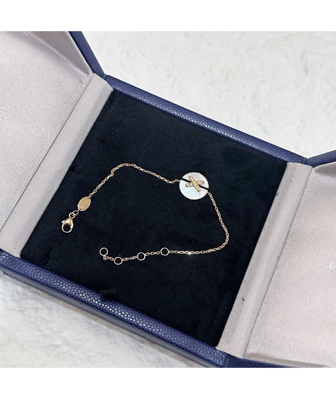 CHAUMET Белый браслет из розового золота, фото 3