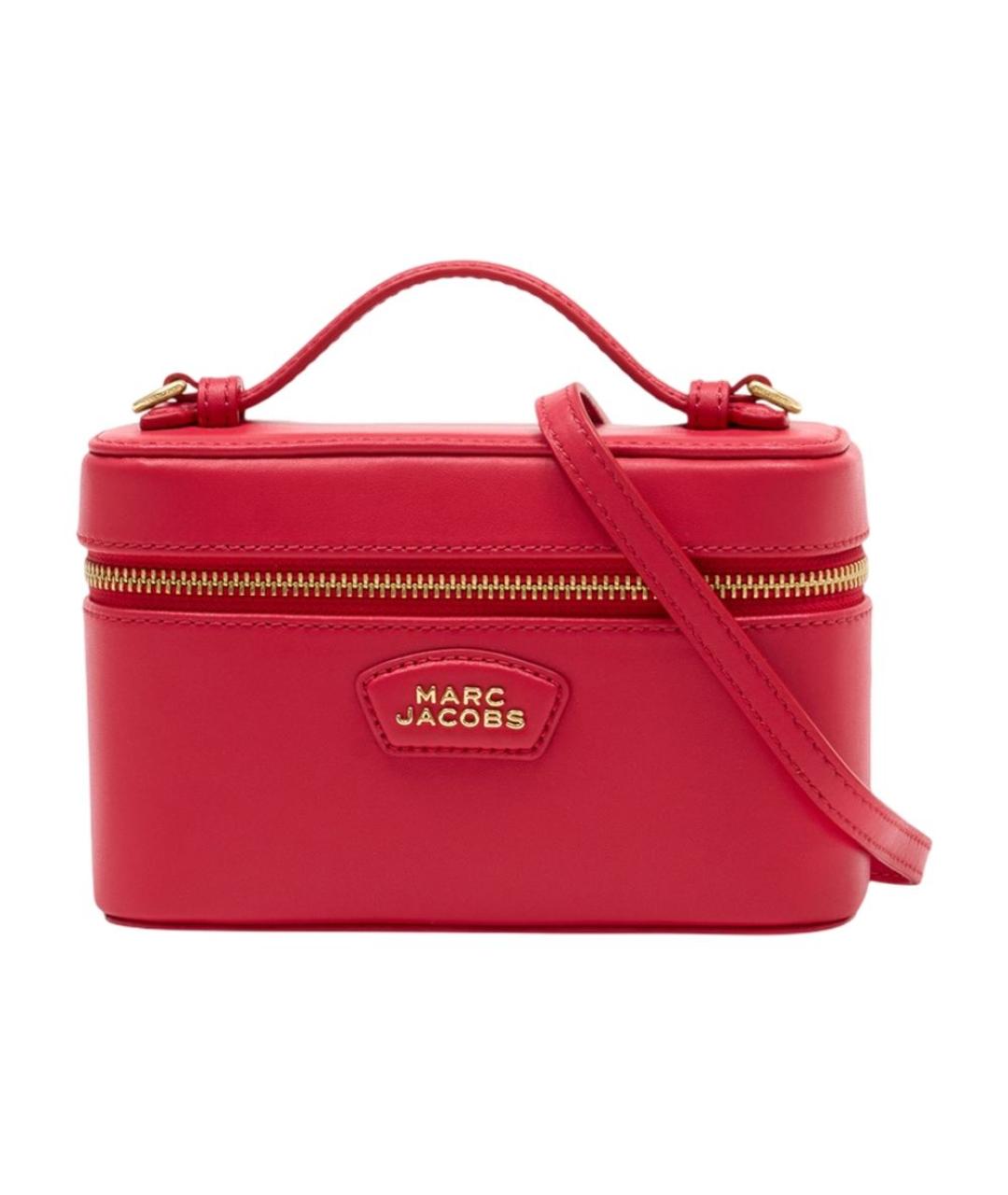 MARC JACOBS Красная кожаная сумка через плечо, фото 1