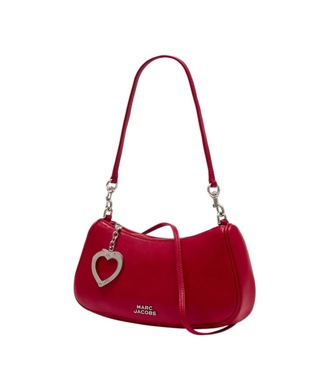 MARC JACOBS Красная кожаная сумка через плечо, фото 2