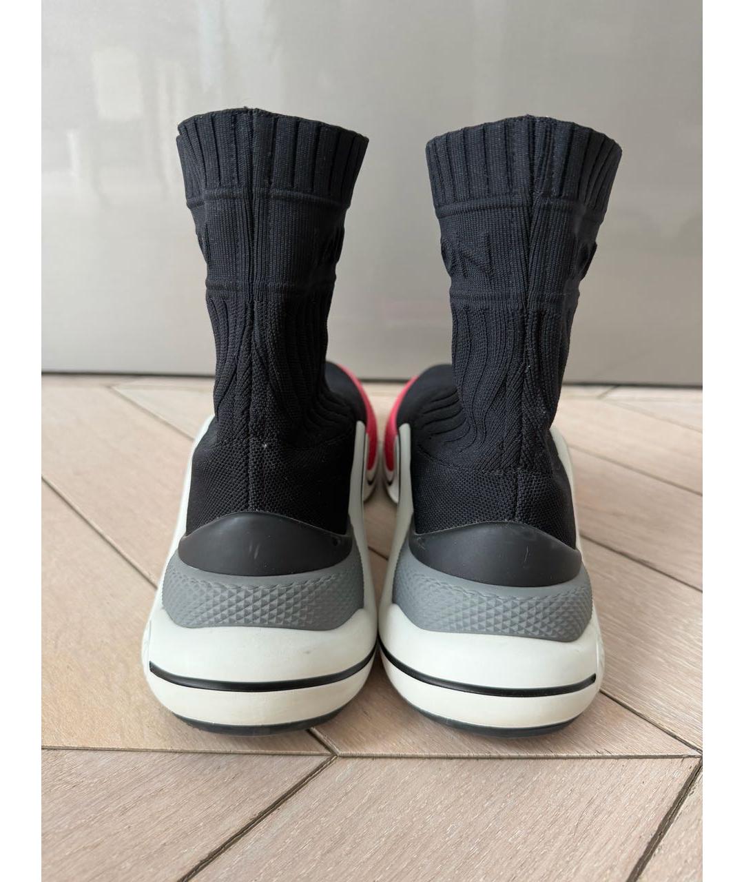 LOUIS VUITTON Черные текстильные слипоны, фото 4