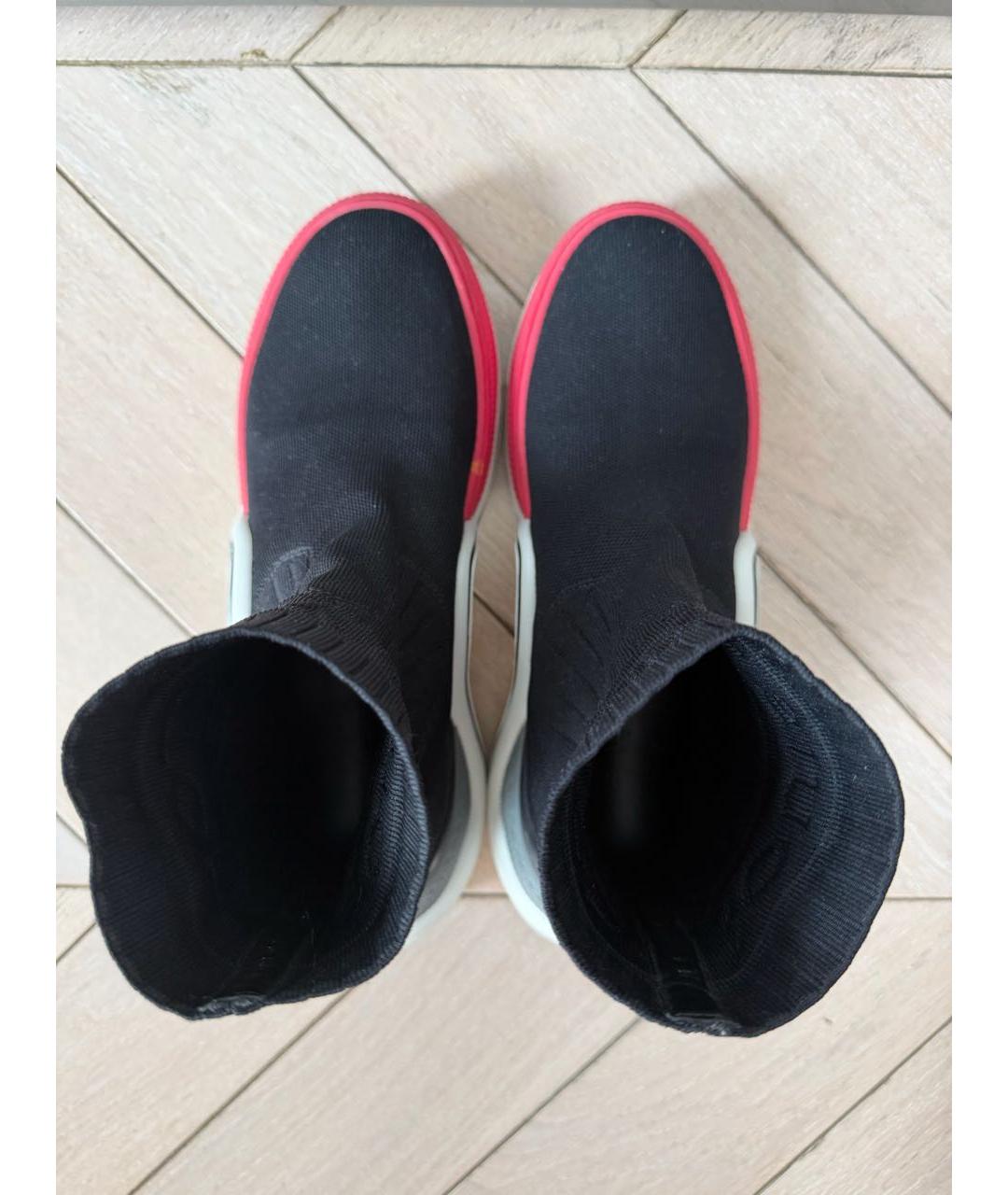 LOUIS VUITTON Черные текстильные слипоны, фото 3