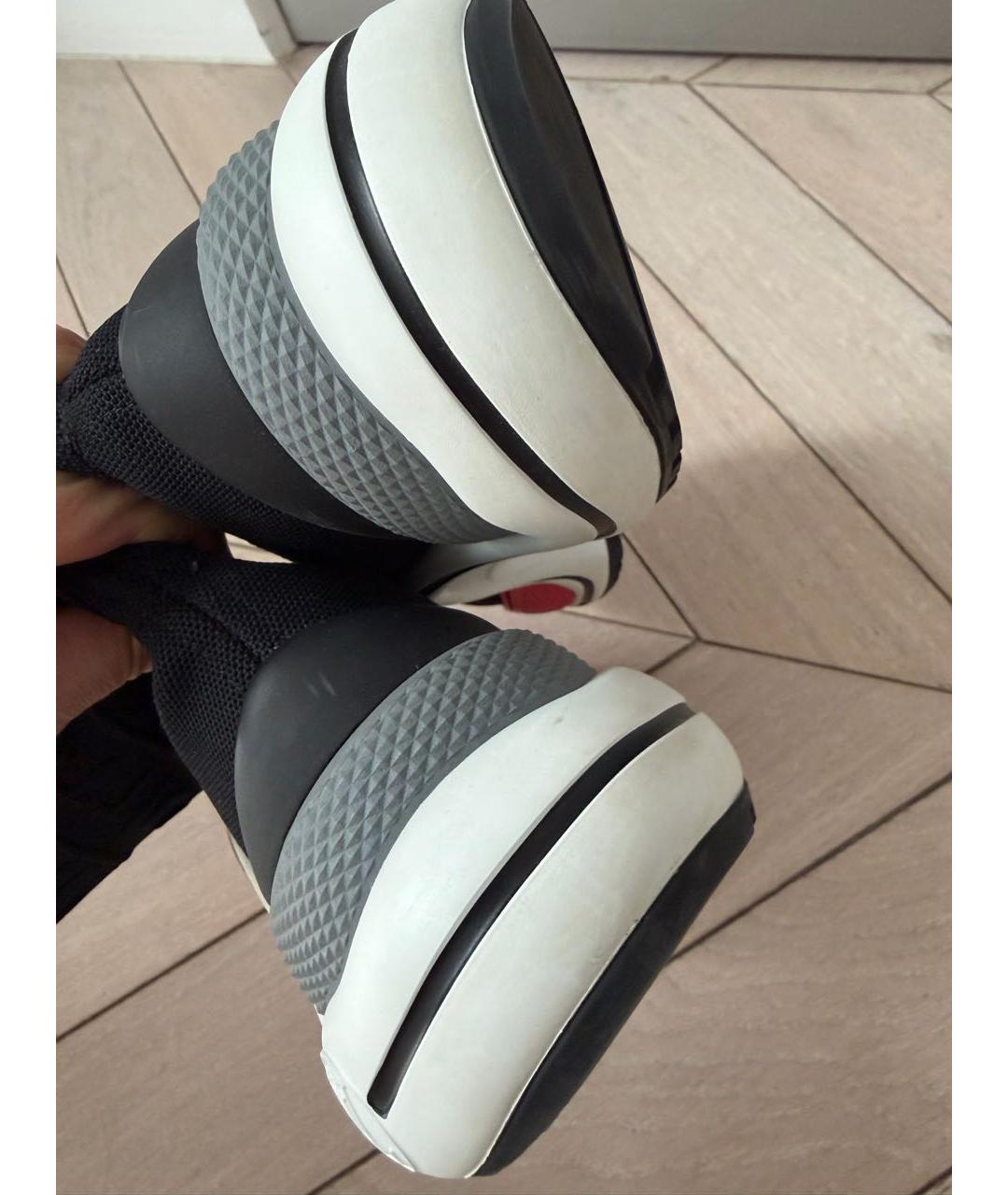 LOUIS VUITTON Черные текстильные слипоны, фото 5