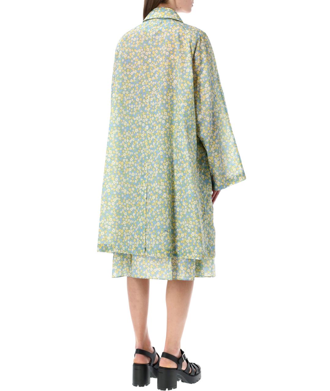 PRADA Мульти полиамидовый тренч/плащ, фото 2