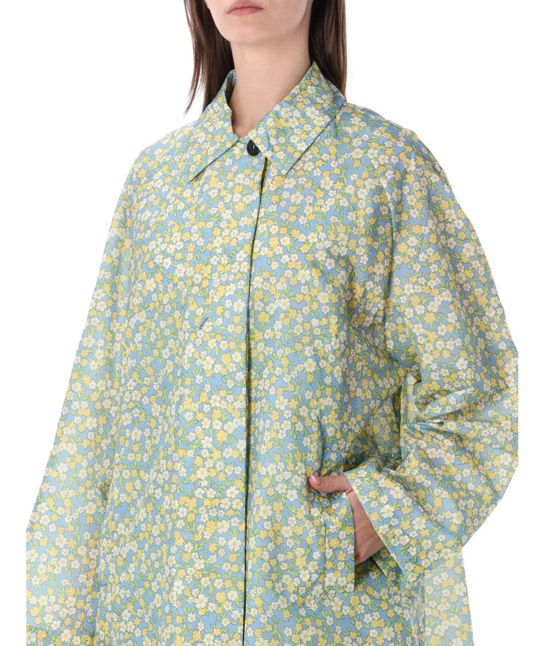 PRADA Мульти полиамидовый тренч/плащ, фото 3