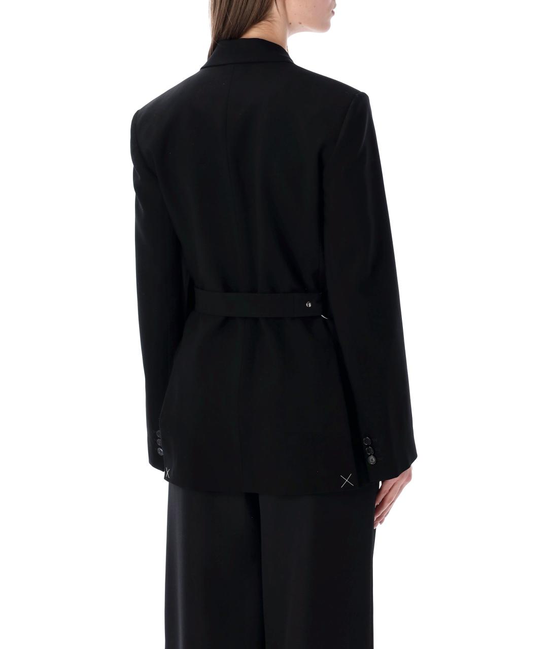 LOEWE Черный шерстяной жакет/пиджак, фото 2