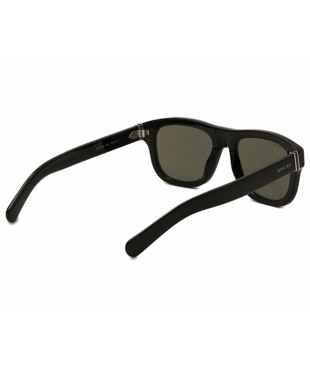 GUCCI Черные пластиковые солнцезащитные очки, фото 3