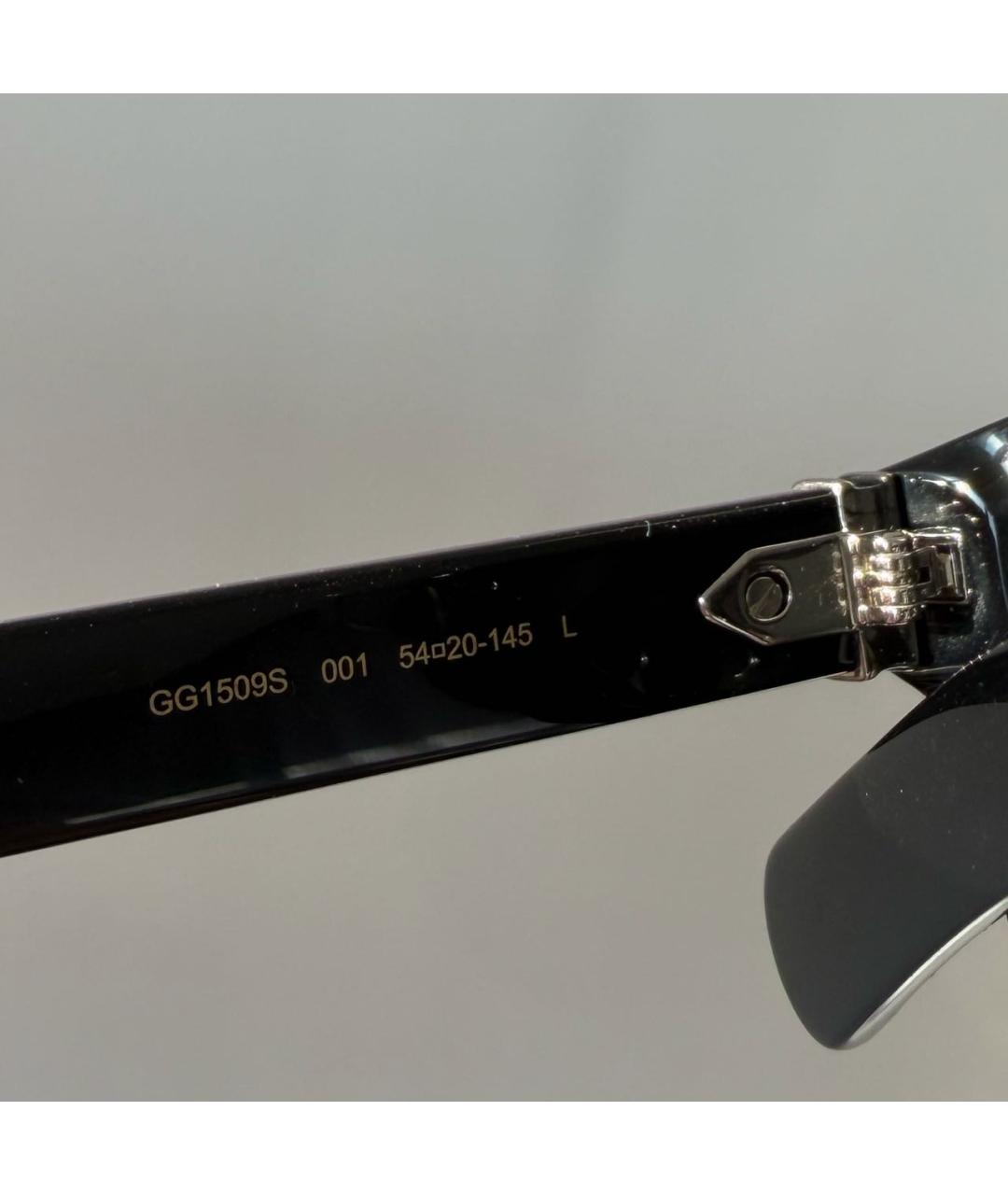 GUCCI Черные пластиковые солнцезащитные очки, фото 6