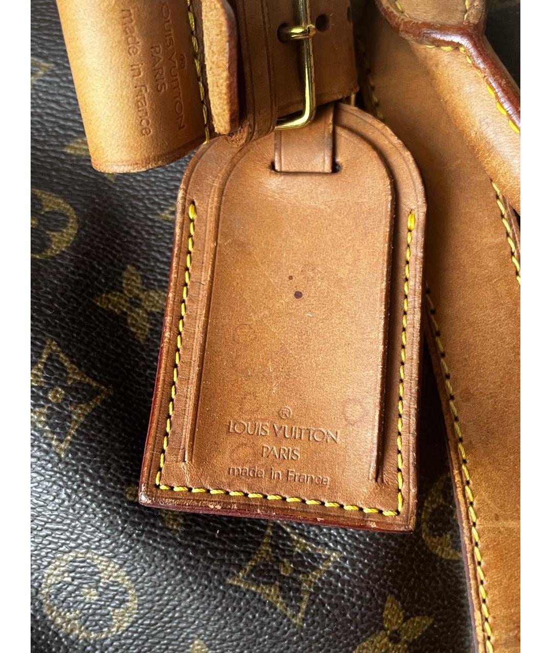 LOUIS VUITTON Коричневая дорожная/спортивная сумка, фото 5