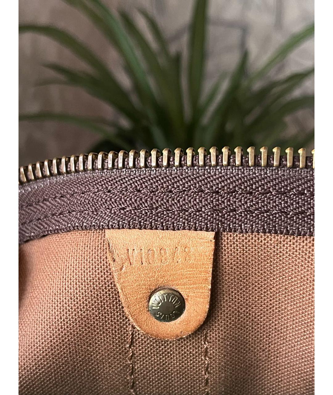 LOUIS VUITTON Коричневая дорожная/спортивная сумка, фото 6