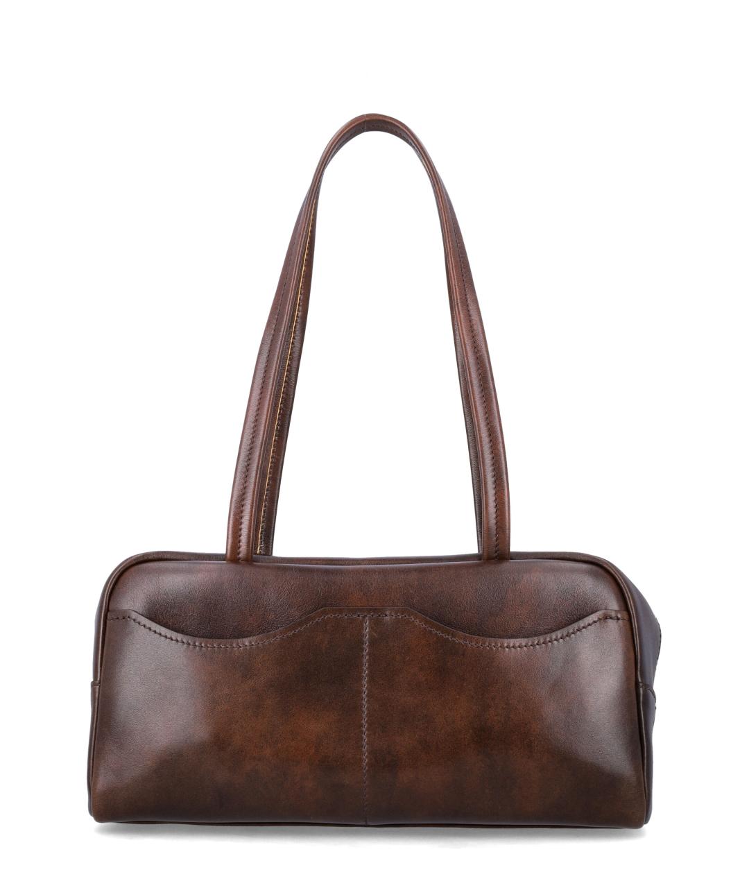 PRADA Кожаная сумка с короткими ручками, фото 3