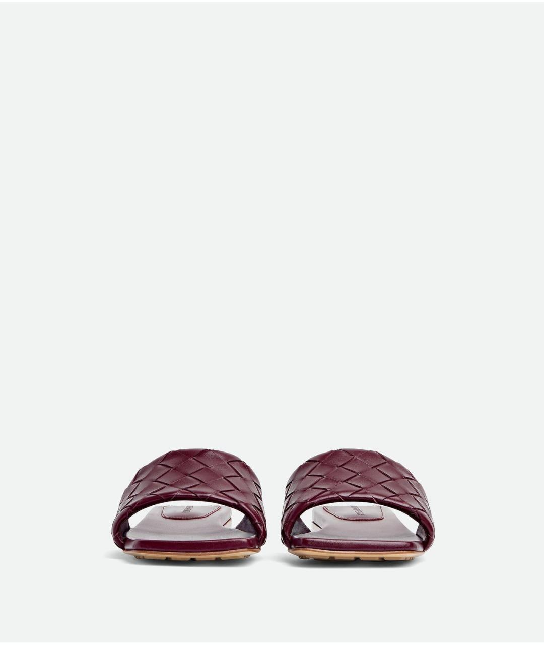BOTTEGA VENETA Кожаные шлепанцы, фото 2