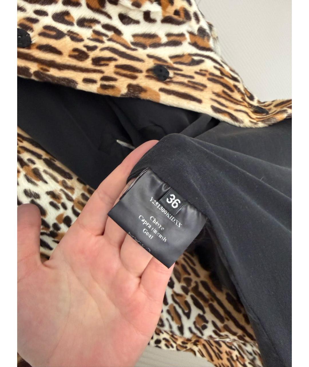 YVES SALOMON Пальто из экзотической кожи, фото 5