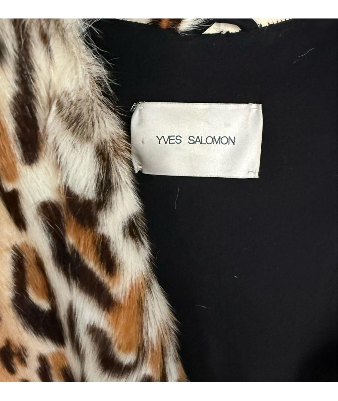 YVES SALOMON Пальто из экзотической кожи, фото 3