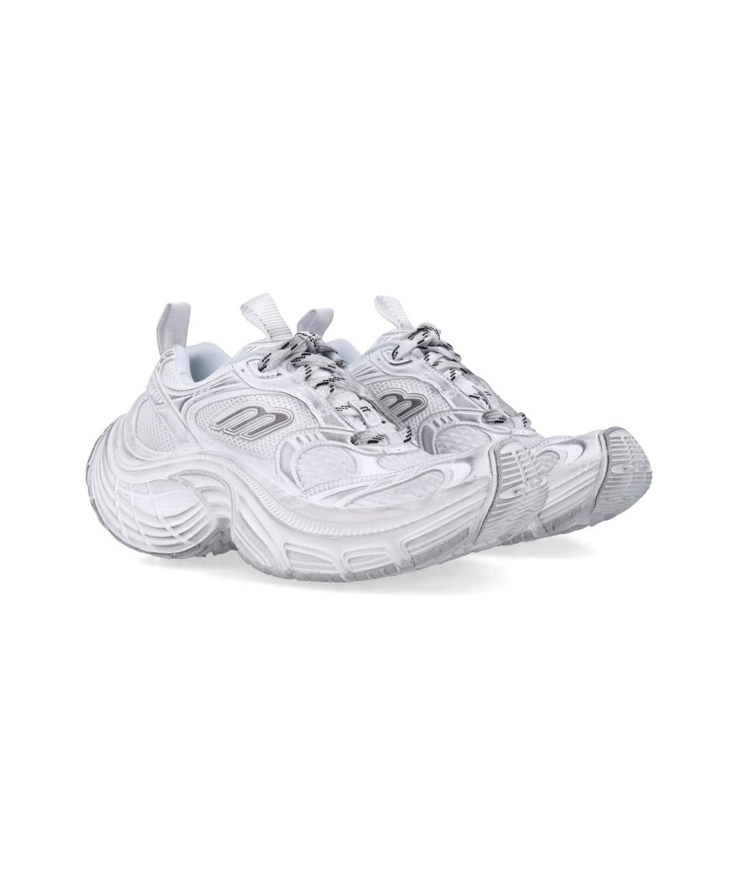 BALENCIAGA Белые кроссовки, фото 3