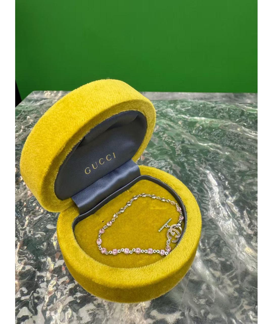 GUCCI Серебрянный браслет, фото 3